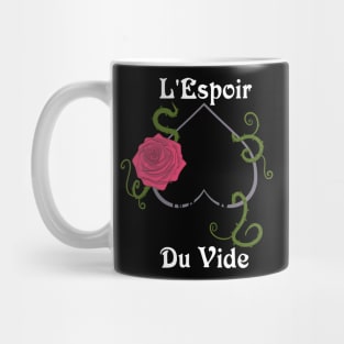 L'Espoir Du Vide (for darker shirts) Mug